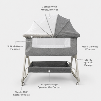 Little Bambino Bedside Baby Co-sleeper