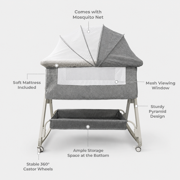 Little Bambino Bedside Baby Co-sleeper