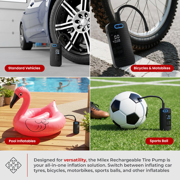 Milex Rechargeable Tyre Pump