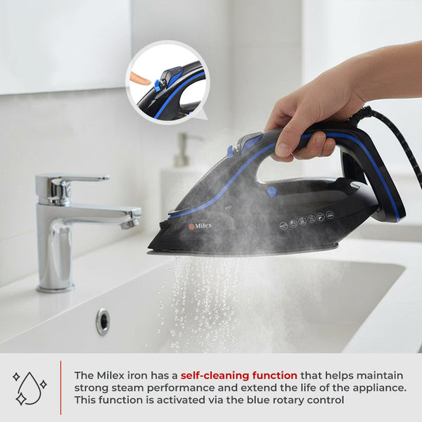 Milex Pro Steam Elite Iron 3100W