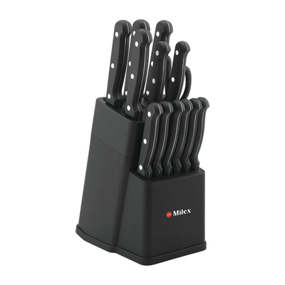 Milex 14pcs Full Tang Block Knife Set