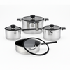 Milex 8pc Stainless Steel Cookware Set