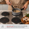 Milex 7pc Pressed Aluminium Cookware Set