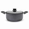 Milex 7pc Pressed Aluminium Cookware Set