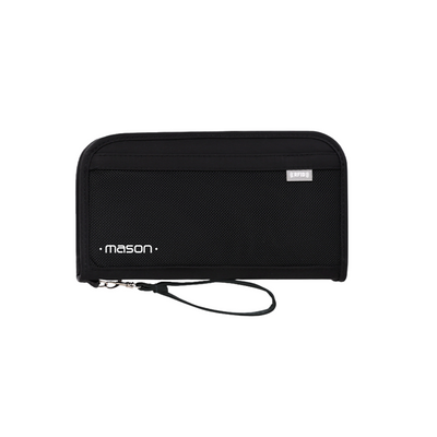 Mason Passport Holder | Black
