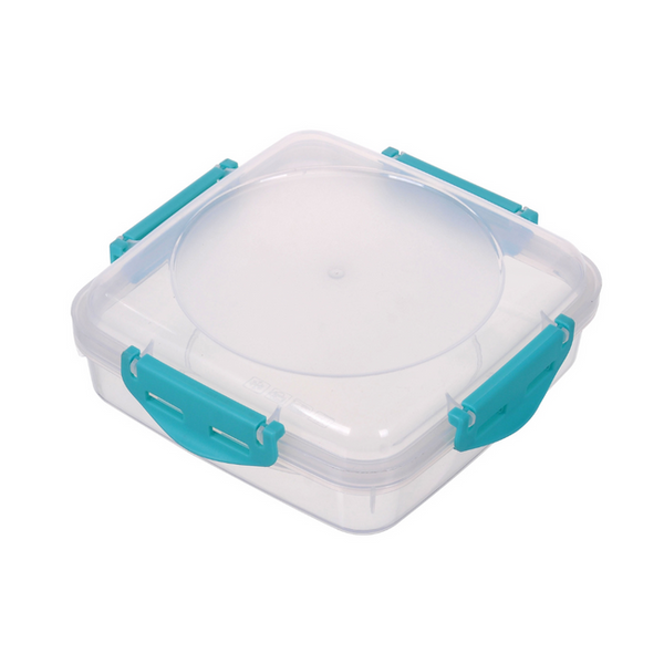 Milex 3-Piece Lunchbox Set – Microwave-Safe Food Storage | Colours May Vary – 2 Pack