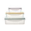 Milex 3 in 1 Rectangular Container Set | Colours May Vary