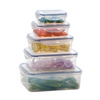 Milex 5pcs Rectangular Container Set | Colours May Vary