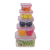 Milex 5pcs Square Container Set | Colours May Vary
