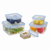 Milex 5-Piece Square Container Set – Airtight Food Storage Containers – 2 Pack