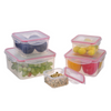 Milex 5pcs Square Container Set | Colours May Vary