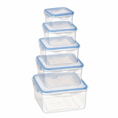 Milex 5pcs Square Container Set