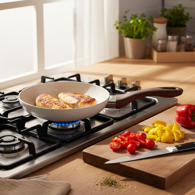 Milex Pressed Aluminium Non-Stick 2pc Frying Pan Set