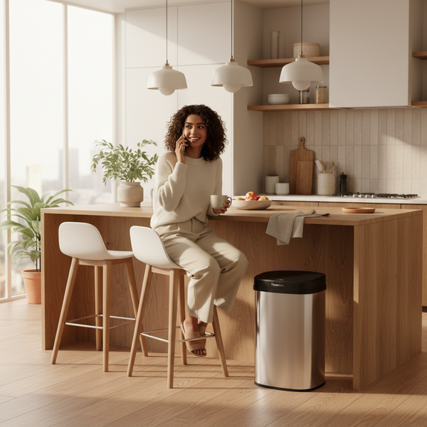 NEW Homemax 50L Sensor Bin | Assorted Colours