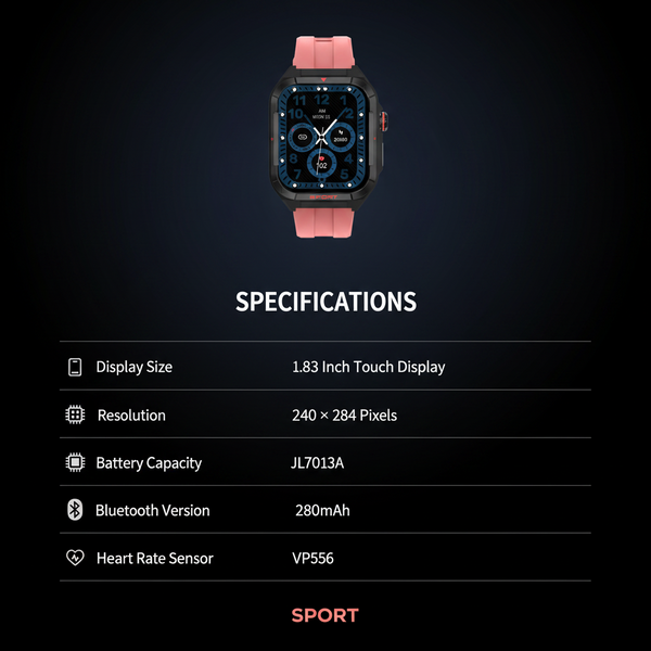 Polaroid Medi Smart Watch