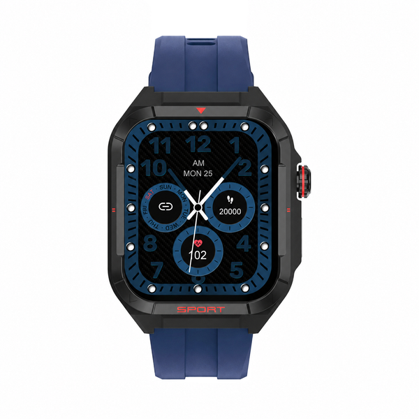 Polaroid Medi Smart Watch – Bluetooth Calling | 1.83" HD Display | Health & Fitness Tracker