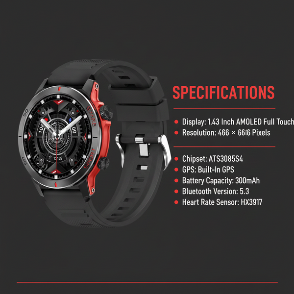 Polaroid Explore GPS Smart Watch