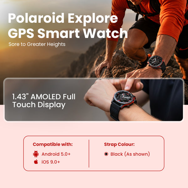 Polaroid Explore GPS Smart Watch