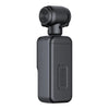 A black protective case for a handheld gimbal camera, shown from a side profile view against a solid white background.
