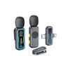 Polaroid Pristine Audio Wireless Microphone – Dual Mic System with Noise Reduction