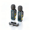 Polaroid Pristine Audio Wireless Microphone – Dual Mic System with Noise Reduction