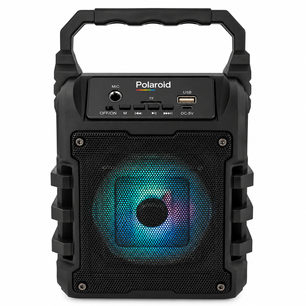 Polaroid Mini Wireless Bluetooth Speaker – 5W Portable Speaker | FM Radio | USB & Micro SD Playback