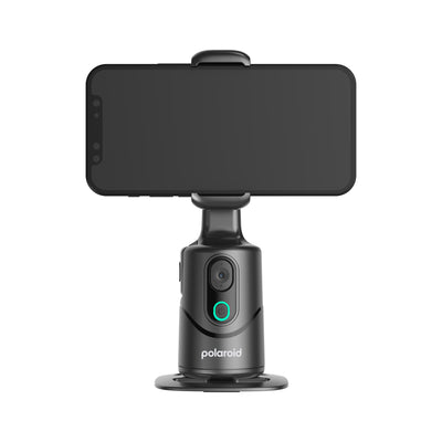 Polaroid Smart Track 360 AI Pan & Tilt Gimbal – Hands-Free Auto Face Tracking