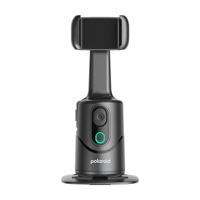 Polaroid Smart Track 360 AI Pan & Tilt Gimbal – Hands-Free Auto Face Tracking