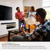 Polartec Versatile Adaptive 40W Sound Bar – Bluetooth 5.3 Soundbar with HDMI, Optical & USB Connectivity