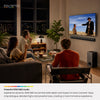 Polartec Bass Edge 60W Sound Bar – 2-in-1 Bluetooth Soundbar with Subwoofer & Wireless Microphones
