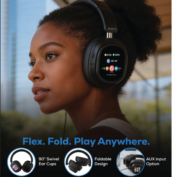 Polartec Punch Hybrid ANC Headphone with screen