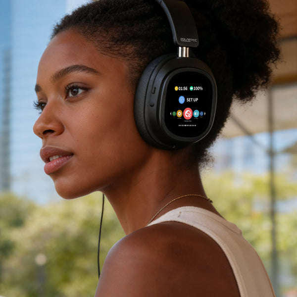 Polartec Punch Hybrid ANC Headphone with screen