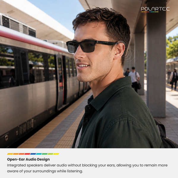 Polartec Vivid Smart Glasses – AI Translation, Bluetooth Audio & Hands-Free Calling