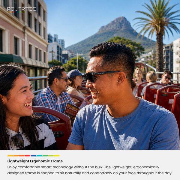Polartec Vivid Smart Glasses – AI Translation, Bluetooth Audio & Hands-Free Calling
