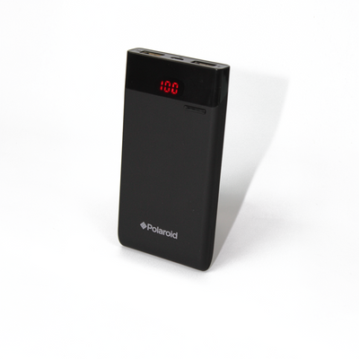 Polaroid 6000mAh Dual USB Power Bank – Portable External Battery Charger