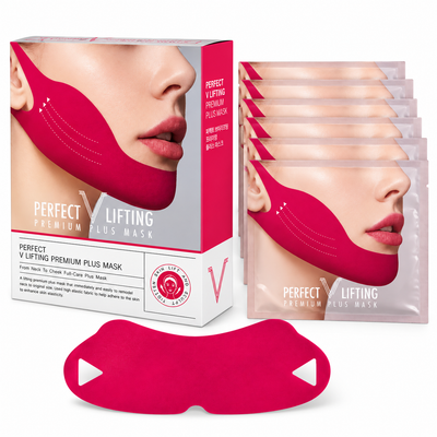 Igia Perfect V Lifting Premium Plus Mask – Hydrogel Neck & Jawline Firming Mask 5 Pack