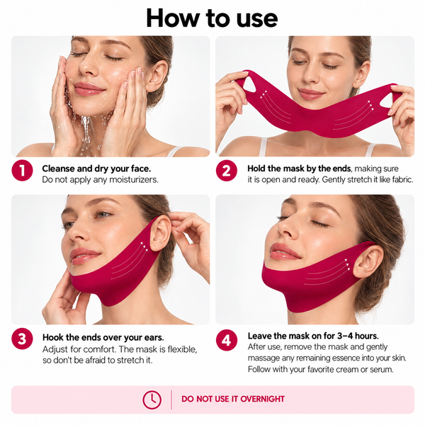 Igia Perfect V Lifting Premium Plus Mask – Hydrogel Neck & Jawline Firming Mask 5 Pack
