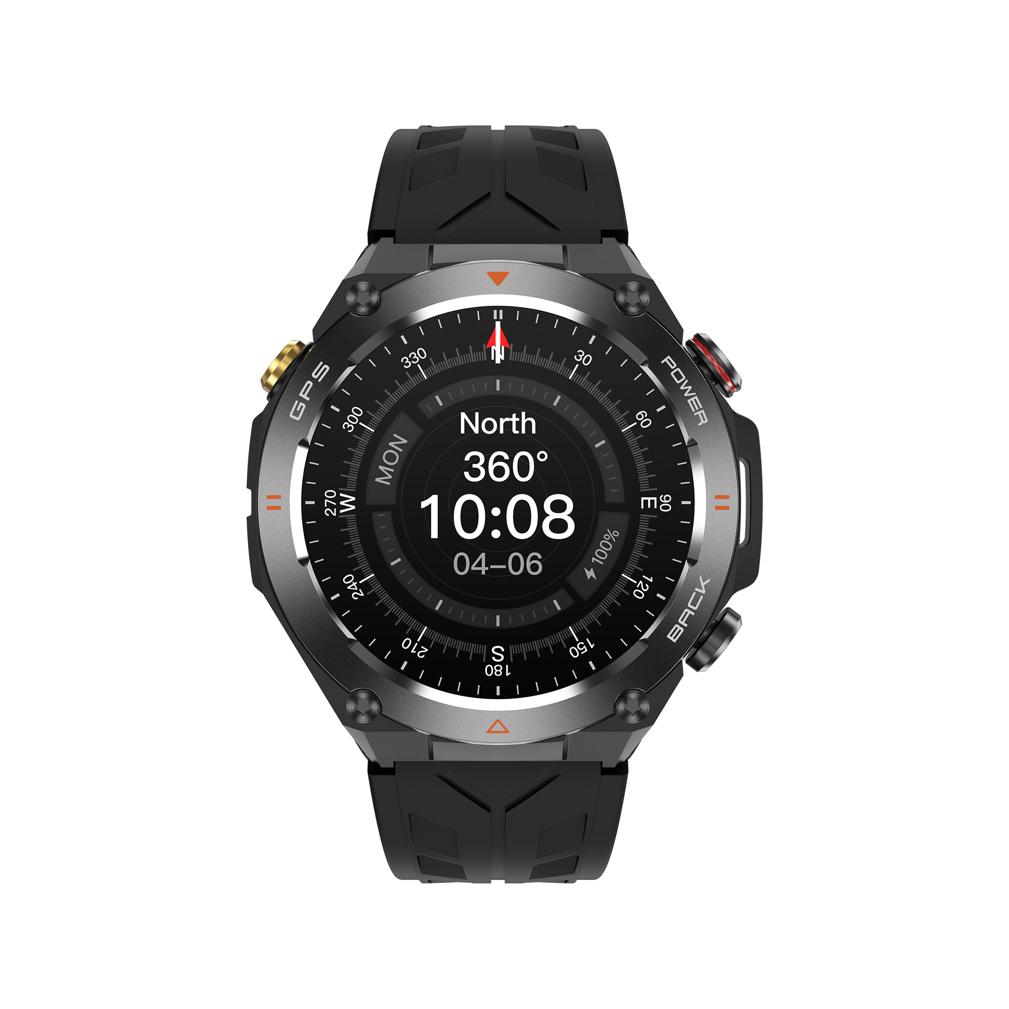 Polaroid Pulse GPS Smartwatch Black – Homemark