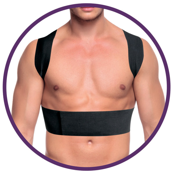 Remedy Health Transform Neoprene Back Support – Adjustable Back Brace with Double-Padded Comfort