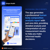 Promotional graphic for the Unique Health app v4.1.