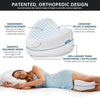 Remedy Health Unisex Gel Slippers - Blue + Remedy Health Contour Leg Pillow