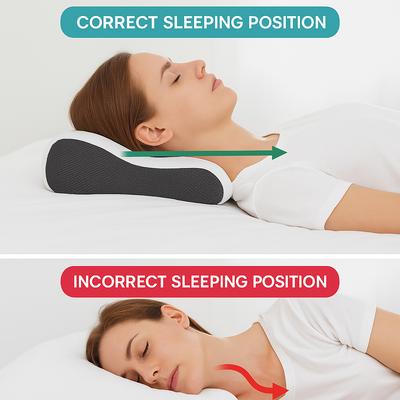 Comfort Pedic Carbon X Butterfly Pillow (Memory Foam & Anti Snore Pillow)