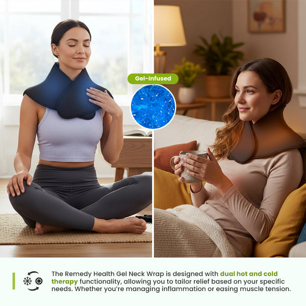 Remedy Health Gel Neck Wrap (Hot & Cold Therapy)