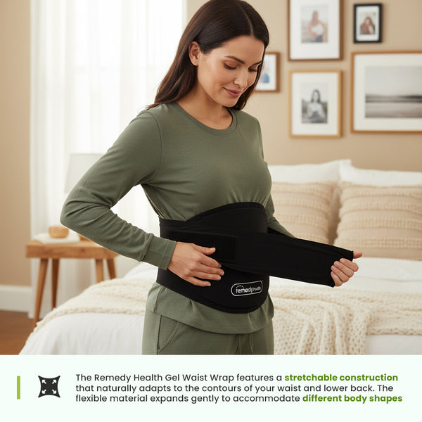 Remedy Health Gel Waist Wrap (Hot & Cold Therapy)