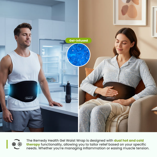 Remedy Health Gel Waist Wrap (Hot & Cold Therapy)