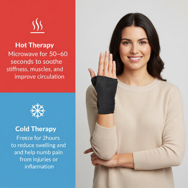 Remedy Health Gel Wrist Wrap (Hot & Cold Therapy)