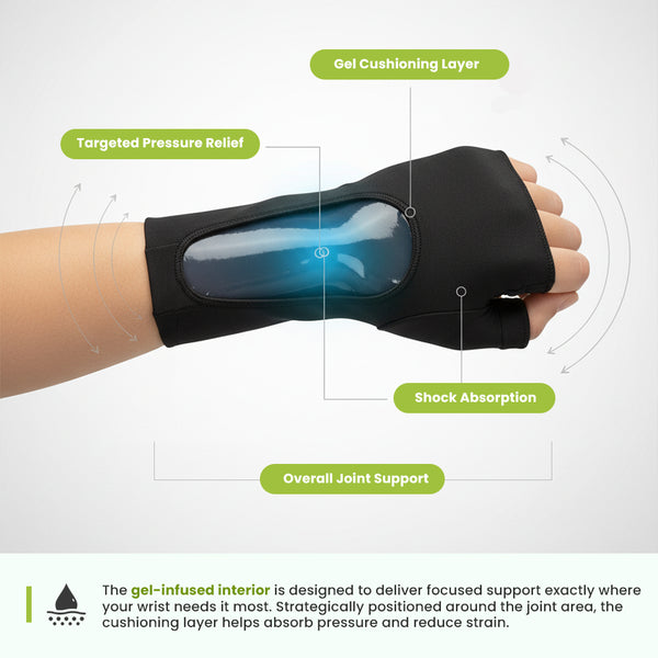 Remedy Health Gel Wrist Wrap (Hot & Cold Therapy)