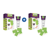 Remedy Health Silky Sox Spa Gel Socks – Reusable Moisturising Gel Socks with Foot Cream – 2 Pack