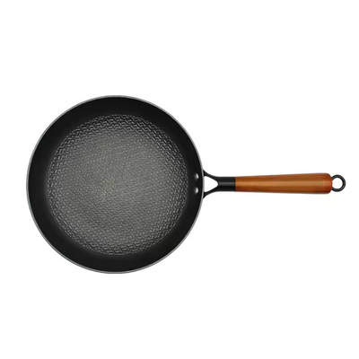 Royal Diamond Honeycomb Cast Iron Fry Pan 28cm