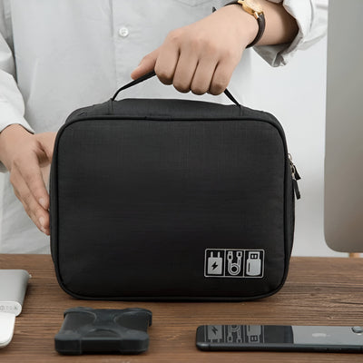 Mason Cable Organizer Bag | Black